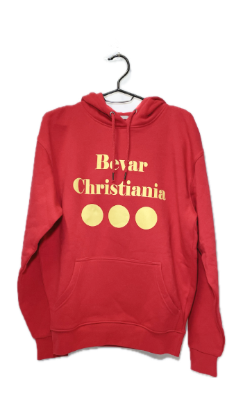 Christiania Hoodie - Rød